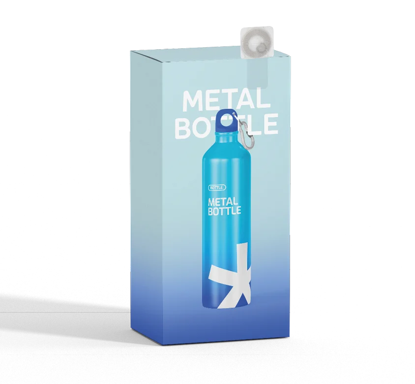 2928 XP Super Flag Tag auf Flasche