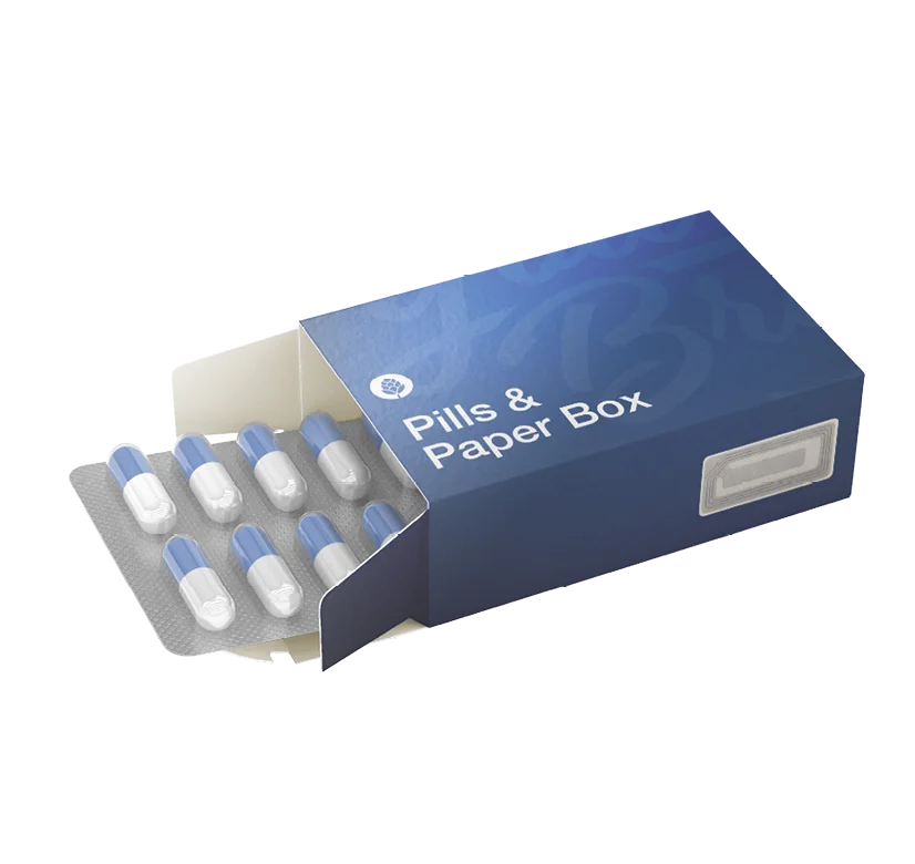 3110 XP RF-Etikett auf Pharmacy-Produkt