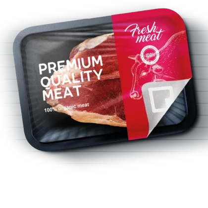 3740 XP Food RF-Etikett auf Lebensmittelverpackung