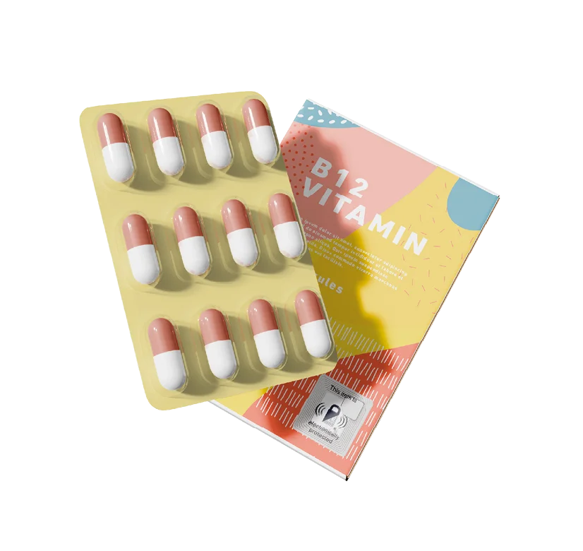 3810 XP RF-Etikett auf Pharmacy-Produkt